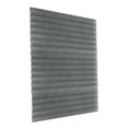 thumbnail image 2 of Cortinas temporales para ventanas, sin taladro, inalámbricas, con elevación, transpirables, de tela no tejida, despegables y adhesivas, para sala de Gris M, 2 of 8