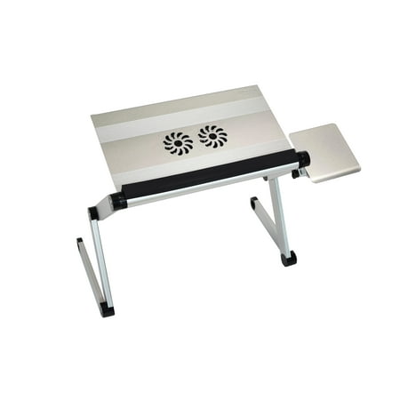 Workez Cool Adjustable Laptop Cooling Stand Lap Desk Tray For