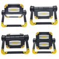 thumbnail image 2 of Cob Led Luz De Trabajo 360 ° Girar Portátil Al Aire Libre Waterpoof Plegable Funciona Con Pilas Reflector Brillante Methold HA023635-00, 2 of 7