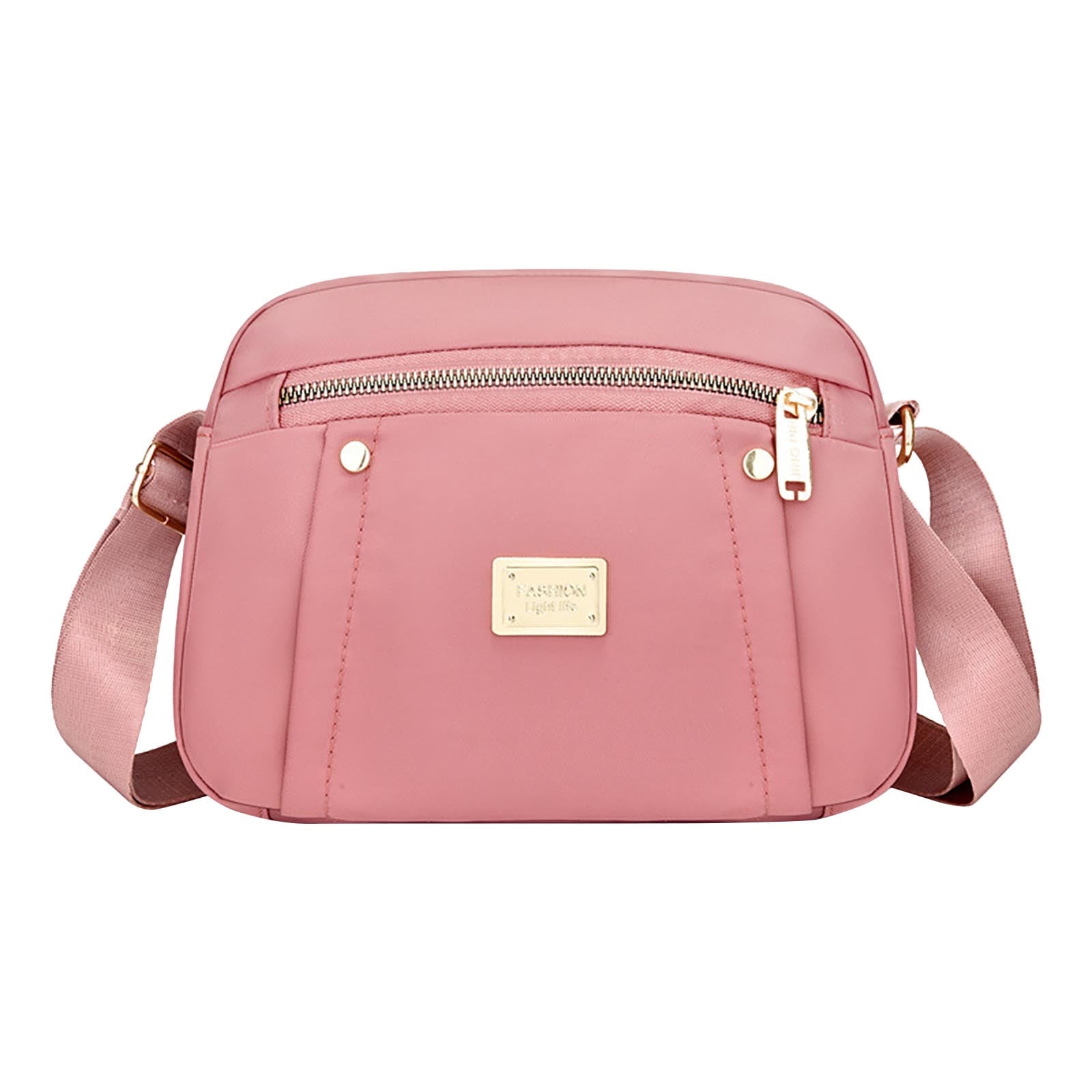WRKEKC Cross Body Bag Shoulder Bag, Fashion Classic Multi Compartment Zipper Crossbody Bags, New Large Capacity Water Resistant Foldie Crossbody Bag for Workout Traveling Running Casual Pink - Walmart.com WRKEKC Cross Body Bag Shoulder Bag, Fashion Classic Multi Compartment Zipper Crossbody Bags, New Large Capacity Water Resistant Foldie Crossbody Bag for Workout Traveling Running Casual Pink - Walmart.com