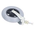 thumbnail image 1 of Roue de Fauteuil Roulant Gris 8 Pouces Épaissi Univrsal Solide PU Roulette pour Fauteuil Roulant de Remplacement, 1 of 8