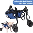thumbnail image 3 of Fauteuil Roulant Ajustable pour Animaux de Compagnie, Chariot pour Fauteuil Roulant 2023 S3T8, 3 of 9
