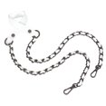 thumbnail image 1 of Purse Chain Strap, Leather Flat Chain Strap Handbag Chains Purse Handles Shoulder Cross Body Replacement Strap, 1 of 5
