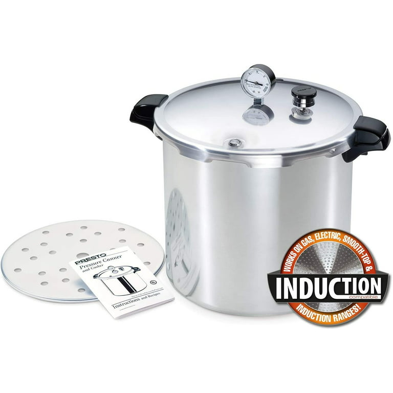 Presto 01784 23 qt Pressure Canner with Induction Base for sale online