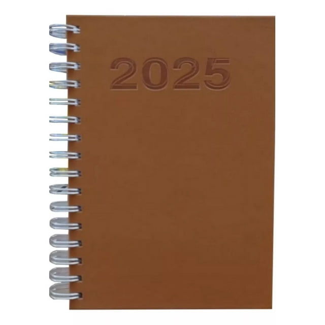 Agenda Diaria Doble Espiral Metálico Pasta Dura Danpex Mesh