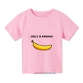 thumbnail image 3 of 2024 HOT Banana Boys Tees Camiseta de verano para niños Camiseta de manga corta Ropa para niños Tops estampados para niñas Negro Blanco Gris Rojo Negro Amarillo, 3 of 5
