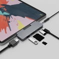 thumbnail image 2 of Hub de 7 Puertos Adaptador a 4K Sunnimix 7in1 USB C a adaptador HDMI, 2 of 8