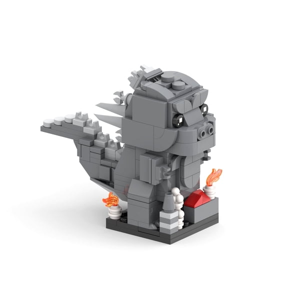 MOOXI Gvdzilla BrickHeadz Building Set,Creative Cute Building Blocks Children Kit,Gifts for Kids(213pcs)