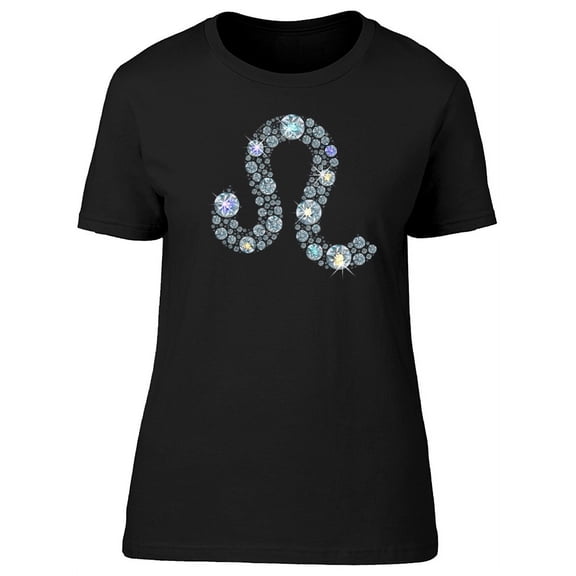 Leo Zodiac Diamonds Tee Women's -Image by Shutterstock