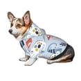 thumbnail image 7 of Haiem Cute Chameleons On Blue for Winter Dog Hoodie Sweatshirts with Pockets Warm Dog Clothes for Small Dogs Chihuahua-X-Large, 7 of 7