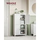 thumbnail image 2 of Gabinete de almacenamiento de piso para baño VASAGLE White UBBC552P31, 2 of 7