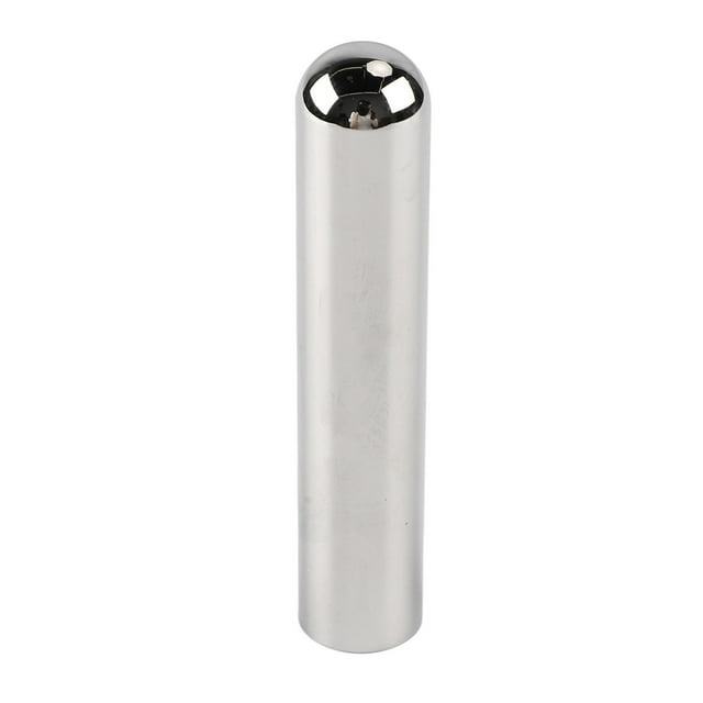 Guitare Slide Lap Tone Bar Basse Bruit Guitare en Acier Inoxydable Rond Nez Slide Tone Bar pour la Performance