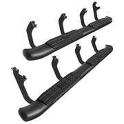 TAC 4.25" Side Steps Fit 2022-2025 Toyota Tundra CrewMax Pickup Truck Nerf Bars Running Boards Rock Slider Off Road Exterior Accesories Texture Black 2pcs