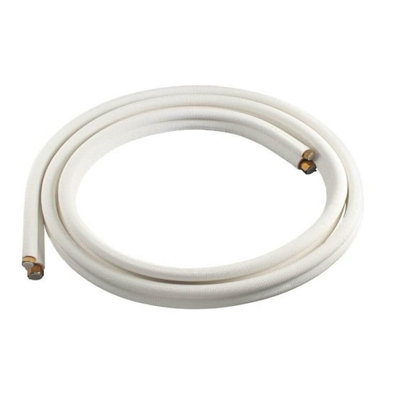 Everwell® Copper Ductless Mini Split Line Connection 1/4''-3/8'', Length 25 ft Nokit