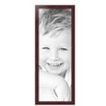 thumbnail image 2 of ArtToFrames 12" x 33" Cherry Picture Frame, 12x33 inch Red MDF Poster Frame (WOM-4643), 2 Pack, 2 of 8