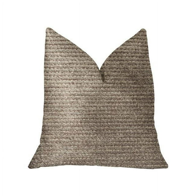 PBKR1925-2026-DP Plutus Coussin de Luxe Chic Double Face, Ivoire & Beige - Standard
