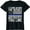 Black, variant on Womens Thin Blue Line Flag TShirt - Police Hero Law Enforcement Support T-Shirt Black Tee
