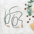 thumbnail image 3 of Dual Wood Bead Garland - Set of 2, 3 of 3