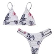 thumbnail image 3 of de Mujer Floral de Suministros Artesanal Decorativos de Tienda commerce business METRO BLESIY Bikini para mujer, 3 of 4