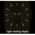 thumbnail image 2 of Men Watch Classic Analog Quartz Date Stainless Steel Milanese Mesh Band Ultra-Thin Rectangle Dial Luminous, 2 of 6
