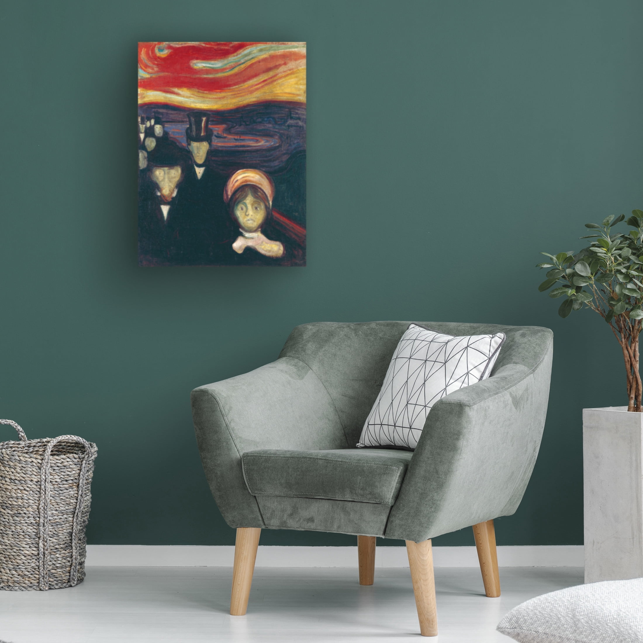 Trademark Fine Art Pictufy Anxiety Canvas Wall Art