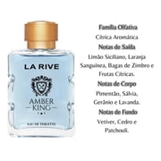 La Rive Mens Amber King EDT Spray 3.4 oz Fragrances 5903719643269