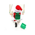 thumbnail image 3 of Electric Santa Claus Parachute Ornament Decor Festive Parachute Kids Toy Excellent Home Decorations for Holiday Season, 3 of 11