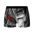 thumbnail image 4 of Calzoncillos tipo bóxer elásticos de seda de leche transpirables Berserk para hombre, calzoncillos tipo bóxer 3D, 4 of 5