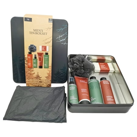 Men's bath gift Set, 7 pieces, adult