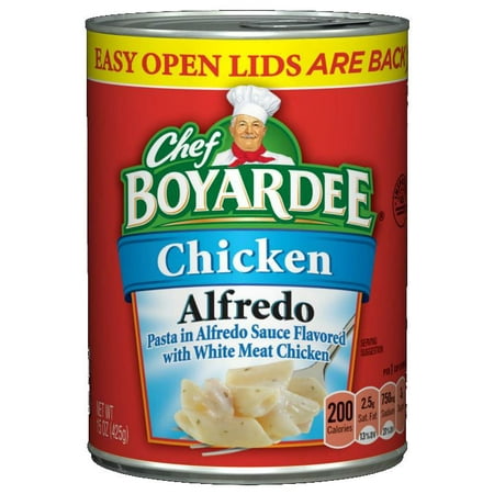 Chef Boyardee Chicken Alfredo Pasta, 15 Oz.
