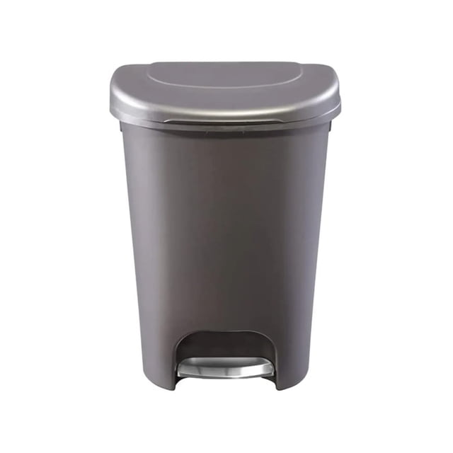 Bote de Basura Rubbermaid Premium Step-on 13 Gal Bronce