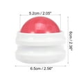 thumbnail image 2 of Manual Massage Roller Ball Body Massage Tool Stress Ease Polypropylene Artificial Resin White Pink, 2 of 7