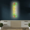 thumbnail image 3 of Craftnamesign Have A Holly Jolly Christmas Neon Sign, Holly Jolly Christmas Led Light Wall Decor, 3 of 5
