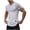 White, variant on Mens Shirts,Mens Muscle Slim T Shirts Texture V Neck Longline Henley Gym Workout Athletic Tee Shirt