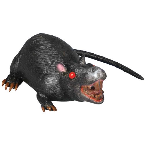 Rat Sitting Halloween Prop