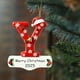 thumbnail image 5 of Adornos de letras para árbol de Navidad | Colgantes con el alfabeto | Set de 26 piezas para decoración navideña DIY | Adornos colgantes de acrílico para el hogar, la oficina y la escuela, 5 of 9