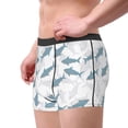 thumbnail image 2 of Fotbe Cute Shark Calzoncillos Tipo Boxer con Bolsa de Soporte Total para Hombre, X-Temp Fresco, Transpirable y de Secado Rápido-XX-Large, 2 of 5