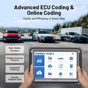 Topdon فينيكس زائد 2 الماسح الضوئي، 10.1 أداة المسح ثنائية الاتجاه، ترميز Ecu، 41 + الخدمة، نظام كامل Oem، تحديث مجاني 2 Y