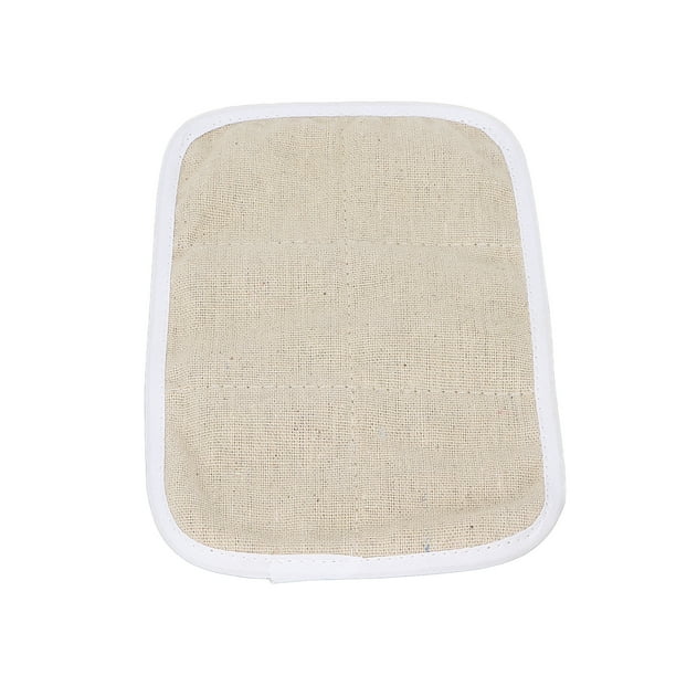 Bolsa De Moxibustión Calefactora, Pasta De Hierbas De Parche De Larga Duración De 20 X 12 Cm, Tela De Lino Y Algodón Natural Puro Para Cintura Para Rodilla