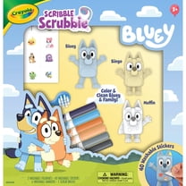 Crayola Bluey Scribble Scrubbie Pets Playset, 3 Count, Easter Basket Essentials, Bluey Toy, Arts and Crafts, Easter Gift for Toddlers, Ages 3 