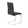 thumbnail image 4 of Eurostyle Santos Dining Chair in Black/Chrome, 4 of 4