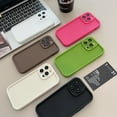 thumbnail image 6 of Solid Color Silicone Phone Case Compatible With IPhone 14/15 Pro Max Case For Iphone 11/12/13 Case All Inclusive Protection, 6 of 8