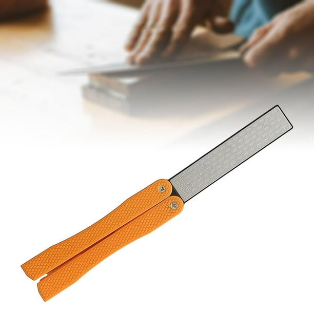 Portable Diamond Knife Sharpening Stone Double Sided For Outdoor Garden And Home Orange Walmart Com Portable Diamond Knife Sharpening Stone Double Sided For Outdoor Garden And Home Orange Walmart Com