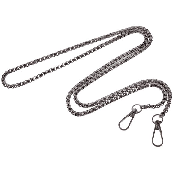 SOPOTUTU Removable Black Bag Chain Strap for Stylish Handbag and Tote Bag Accessories
