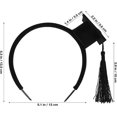 thumbnail image 2 of Diadema con forma de birrete de doctorado en miniatura SSuperp para fiesta de graduación color brillante, 2 of 5