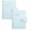 Light Blue, variant on 1 Pc A7 Travel Notebook Passport Holder Hardcover Journal Notebooks Journals Notebook Faux Leather Refillable Journal with Passport Pocket Notebooks for Work Travel, 3.14"x4.33", Blue