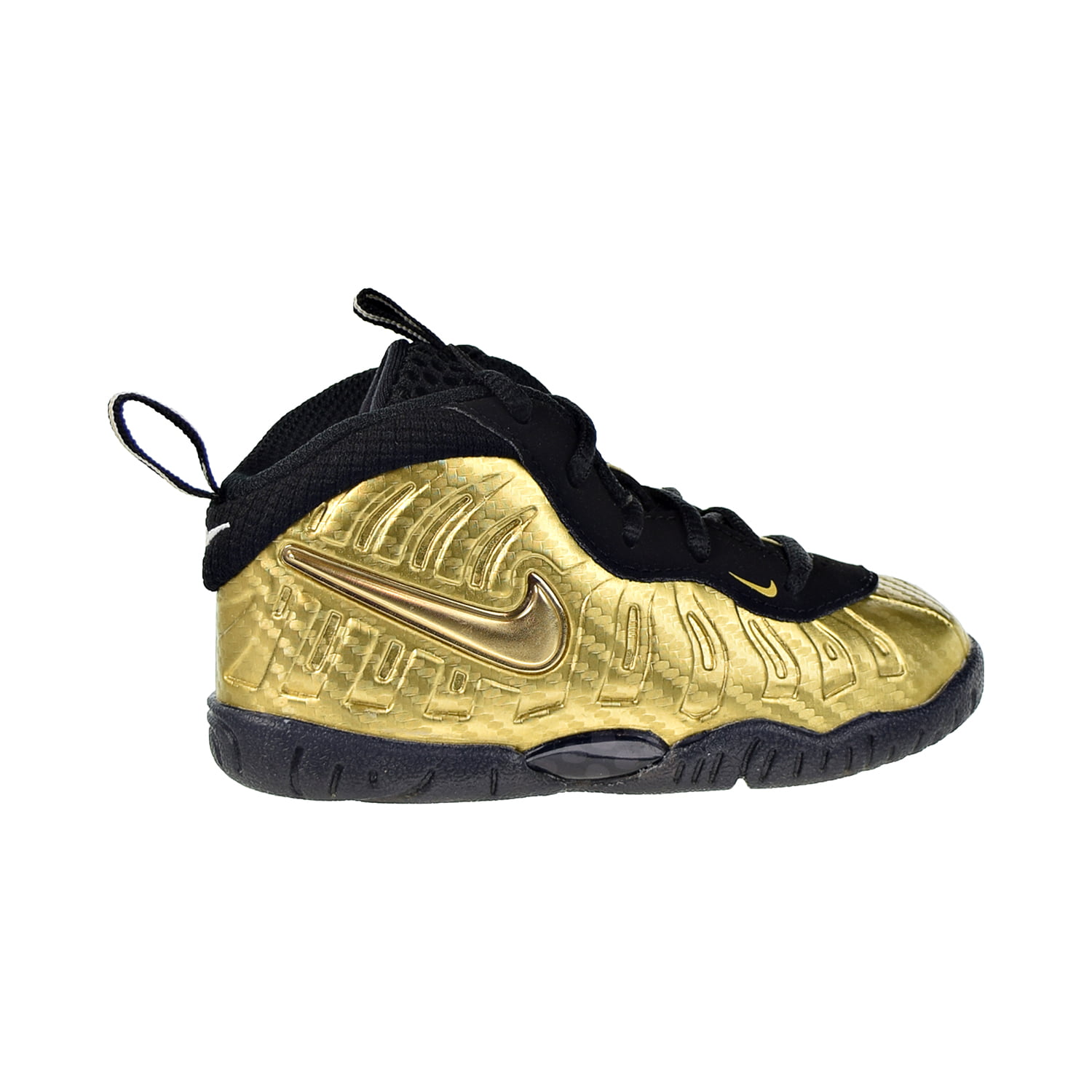 Nike Little Posite Toddlers Shoes Metallic Gold-Black 843769-701 Walmart.com