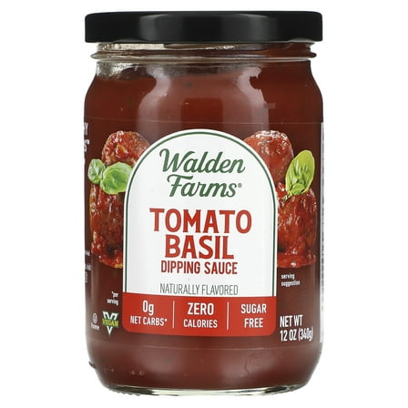 Walden Farms Calorie Free Pasta Sauce, Tomato & Basil, 12 Fl Oz