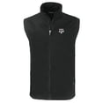 thumbnail image 2 of Men's Cutter & Buck  Black Texas A&M Aggies Charter Eco Recycled Full-Zip Vest, 2 of 3