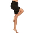 thumbnail image 3 of Tummy Control Yoga Shorts for Women Workout Running Athletic Bike High Waist Activewear Bottoms, 3 of 4